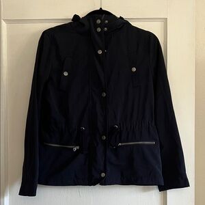 Forever 21 Black Hooded Sweatshirt